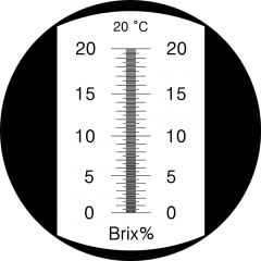 RHB-20 ATC Brix 0-20% optical refractometer