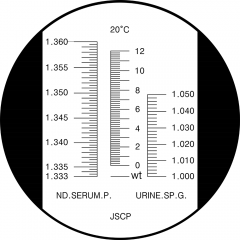 RHC-200 ATC Clinical 0-12g/dl 1.000-1.050sg 1.3330-1.3600nD optical refractometer