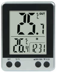 Digital Indoor Outdoor Thermometer Hygrometer with External Sensor