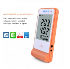 GSP-6 Digital USB Temperature Humidity Data Logger Built-in NTC Sensor High Precision Thermometer Data Logger