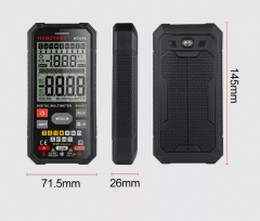HT127A 6000 Capacitance Smart Digital Multimeter Professional Measurement with TN Display DCA ACA Current Meter