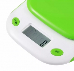 Plastic Portable Digital Kitchen Scale Food weighing Scale