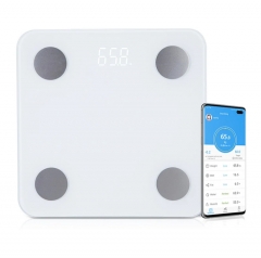 180kg Capacity LED Display White Color Smart App Mi Body Composition Scale
