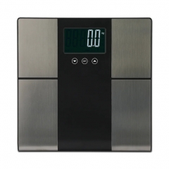 225kg Capacity Electronic Battery Big Screen BMI Analyzer Bath Body Mass Weighing Digital Fat Scale