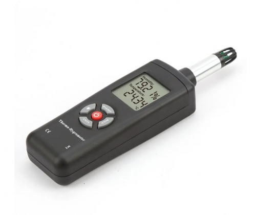 Digital Psychrometer Thermo-hygrometer Hygrometer Thermometer Gauge Tester with Dew Point Wet Bulb Temperature