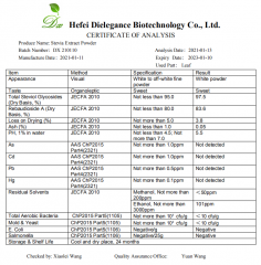 Stevia Leaf Extract RA Powder