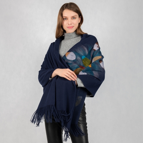 woven fancy poncho