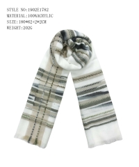 woven jacquard scarf