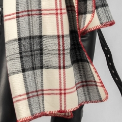 winter woven scarf