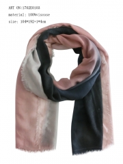 dip dyed scarf