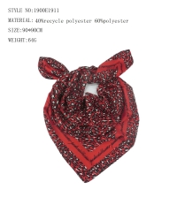 recyle polyester scarf