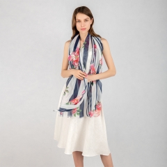 woven printed scarf