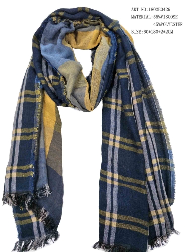 men's woven scarf