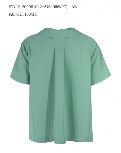 LADIES POLY SHORT SLEEVE TOP