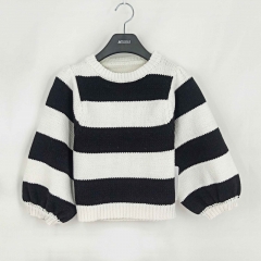 STRIPED KNIT SWEATER