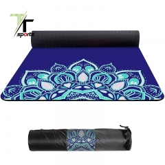 Yoga mat TPE double color