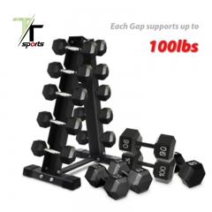 A-Frame Dumbbell Rack Stand-5 Tier
