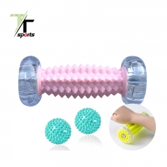Massage Stick Roller C and Spiky Ball 3 in 1 Set