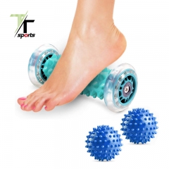 Massage Stick Roller C and Spiky Ball 3 in 1 Set