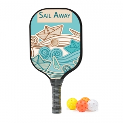 Customized Logo Best Price Good Quality Pickle Ball Pickleball Paddle Set