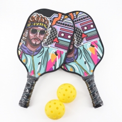Customized high quality pickleball and shirt pickleball paddle
