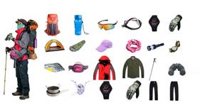 List of essential items for climbing