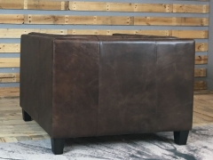 JHS Lancaster Distressed whiskey Leather Chair