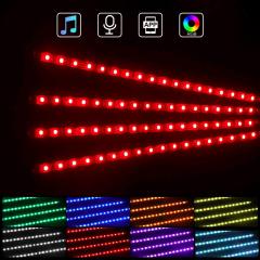 Bluetooth Car Interior Lights 72 LEDs