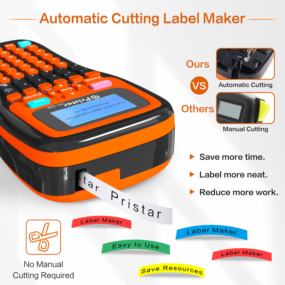 PS-100E Heat Transfer Label Printer