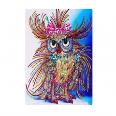 SX-DZ015  Diamond Painting Kit Owl