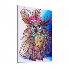 SX-DZ015  Diamond Painting Kit Owl