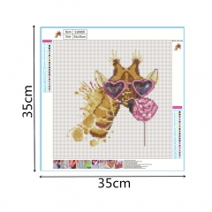 SX-S10009 35x35cm Diamond Painting Kits - Giraffe