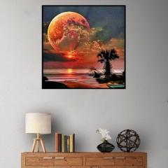 SX-S8941 30x40cm Diamond Painting Kits - Moon