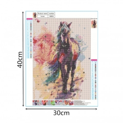 SX-S8836 30x40cm Diamond Painting Kits - Horse