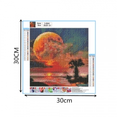 SX-S8941 30x40cm Diamond Painting Kits - Moon