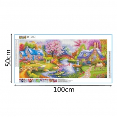 SX-J-909 100X50cm Diamond Painting Kits - Landscape