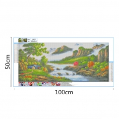 SX-J-1072   100X50cm Diamond Painting Kits - Landscape