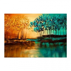 SX-W032  40X30cm  Diamond Painting Kits - Forest