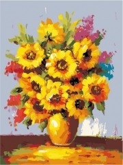 SX- GX2157  Paint by numbers - Sunflower