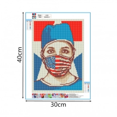 SX-J-900  30X40cm  Diamond Painting Kits - Character