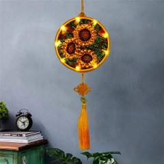 SX-AA060 15X15cm LED Diamond Painting Kit  - Sunflower