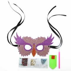 SX-AA400   24X14cm  Mask Diamond Painting Kit  - Owl