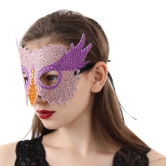 SX-AA400   24X14cm  Mask Diamond Painting Kit  - Owl