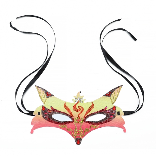 SX-AA404  24X14cm Mask Diamond Painting Kit  - Fox