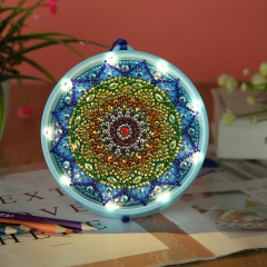 SX-AA070 15X15cm LED Diamond Painting Kit  - Mandala