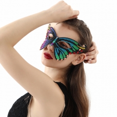 SX-AA413  24X14cm Mask Diamond Painting Kit  - Butterfly