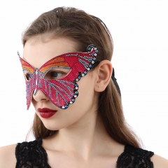 SX-AA409 24X14cm   Mask Diamond Painting Kit  - Butterfly