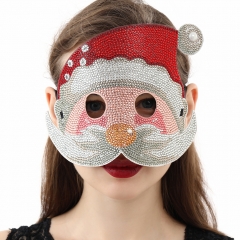 SX-AA412 24X14cm  Mask Diamond Painting Kit  - Santa Claus