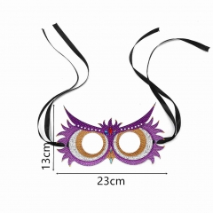 SX-AA410 24X14cm   Mask Diamond Painting Kit  - Owl