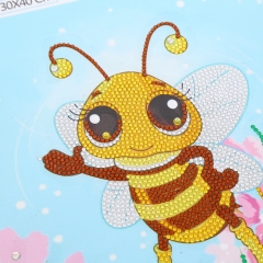 SX-V003   30x40cm   Diamond Painting Kit -  Bee